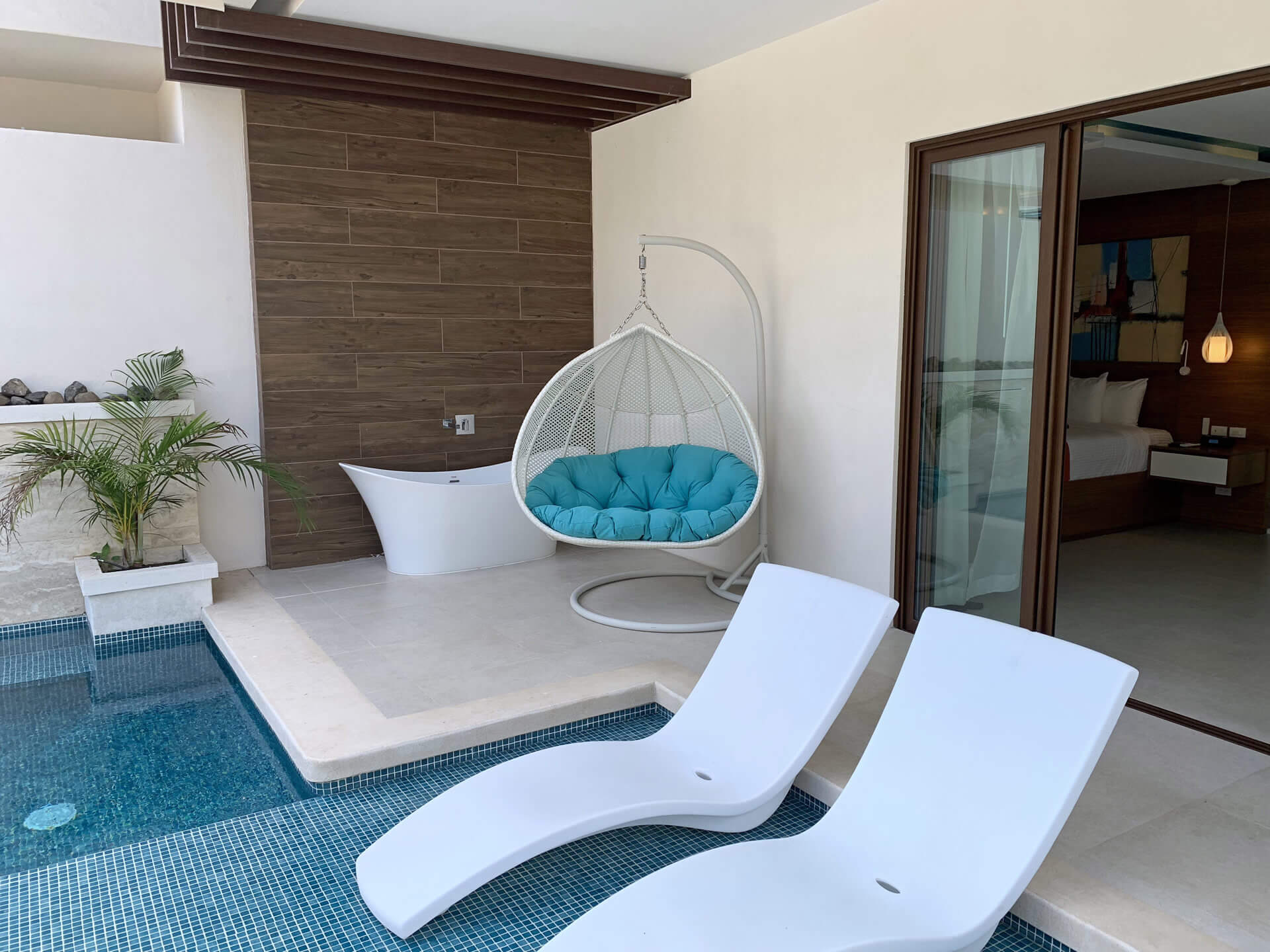 Azura Resorts Plunge Pool Suite - pool view 6